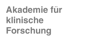 Akademie für klinische Forschung